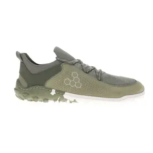 Vivobarefoot Mens Tracker Decon Low Fg2 Hiking Hiking Sneakers Shoes - Green