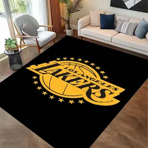 Kids Room Dootmat, Mat Dootmat,Custom LosAngelesLakers Area Dootmat, Basketball Team Fan Decor | Modern Sports Living Room Carpet Gift for NBA Fans Dootmat