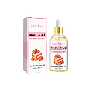 Body Juice Oil, Body Juice Oil Strawberry Shortcake,Body Juice Oil for Moisturizing Skin，Strawberry Shortcake Body Oil