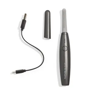 Chella Deluxe Heated Eyelash Curler - Cosmetics Silicone Lash Curler, Travel Size Rechargeable, Quick-Heating, Gentle on Lashes, Long-Lasting Lift & Curl, Compact, Vegan, Cruelty-Free