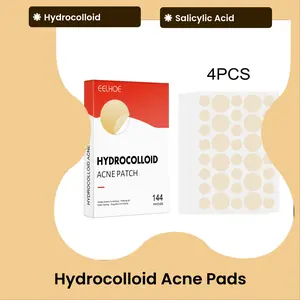 Eelhoe Hydrocolloid Acne Patch Facial Invisible Makeup Closed Mouth Acne Cleansing Waterproof Breathable Facial Care