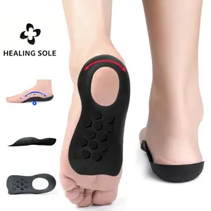 Premium Comfort Orthotic Insoles for Flat Feet & Plantar Fasciitis Relief Half-Length Comfort Insoles for Flat Feet | Pain Relief Inserts for Men & Women