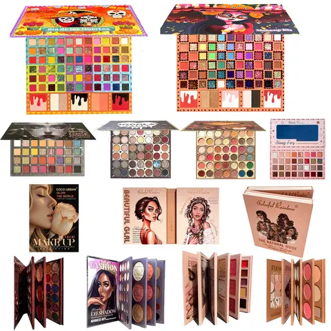 Shining Fairy Palette - 32-117 Rich Colors Including Matte & Pearl Textures Soft Touch Easy Match Makeup Look for Beginners & Professionals