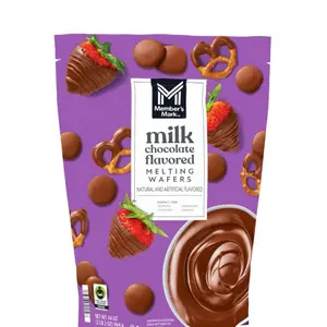 Milk Chocolate Flavored Melting Wafers, 34 Oz