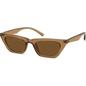 Narrow Square  Eye Sunglasses for Women | Retro -Chic UV400 Driving shades