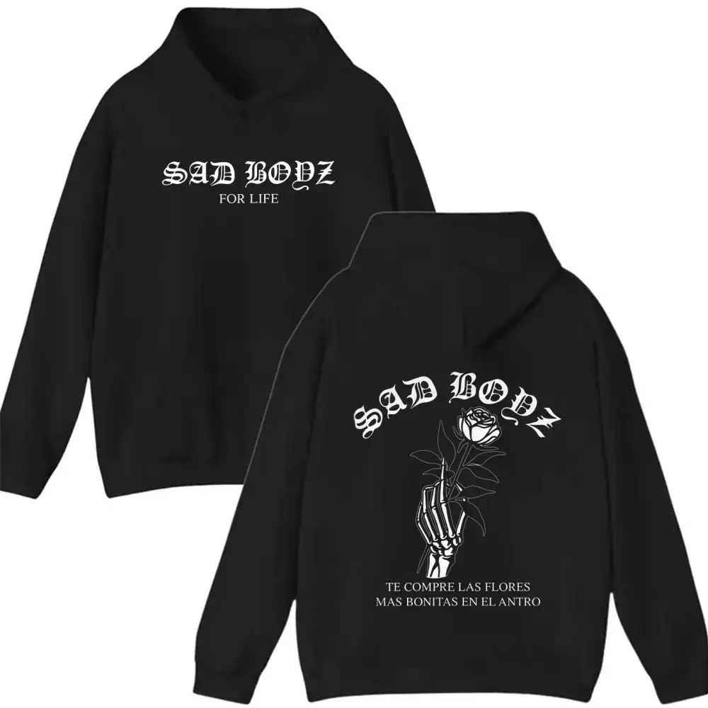 Junior H Sad Boyz Aesthetic Tshirt, junior h merch, junior h shirt merch, Latin Streetwear Tee with Spanish Quote, Emotional Sadboy Graphic Shirt for Men and Women, Hoodie and Sweatshirt for Autumn and Winter