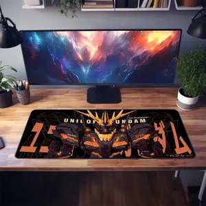 Banshee Gundam Desk Mat: RX-0 Unicorn Gundam 02 | Mecha Enthusiast's Dream | Perfect for Gamers and Gundam Fans