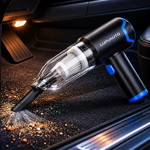 Portable Car & Home Vacuum Cleaner - Low Noise, Strong Suction, Durable Design lightweight
