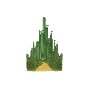 Emerald City Sticker