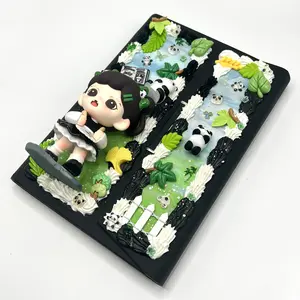 Handmade Doll Notebook with Cream Glue- Blind Bag