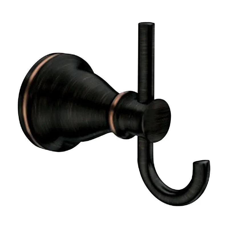 Moen Hilliard 2 in. W X 2.34 in. L Mediterranean Bronze Robe Hook