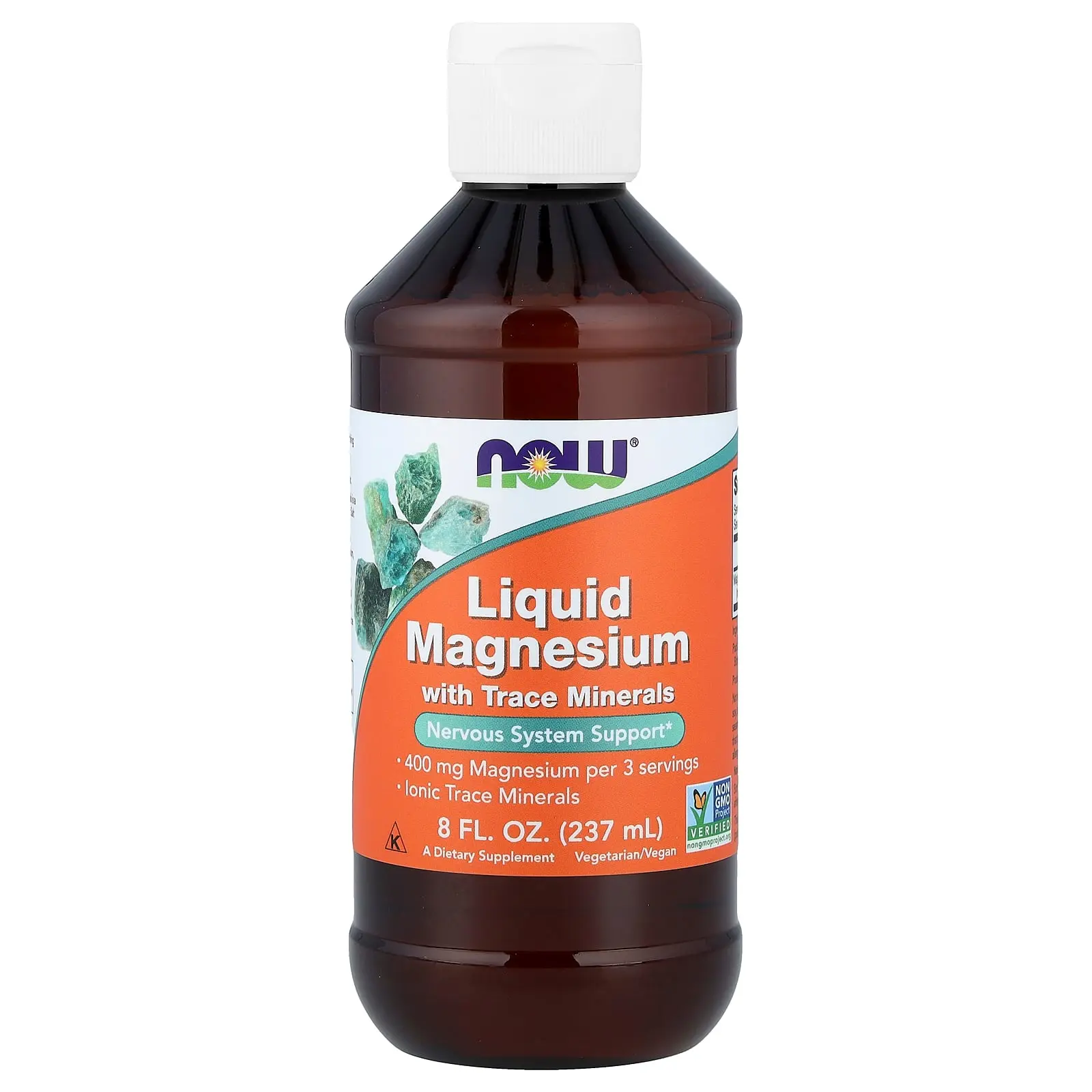 NOW Foods Liquid Magnesium with Trace Minerals, 8 fl oz (237 ml) NOW Foods Liquid Magnesium with Trace Minerals, 8 fl oz (237 ml)