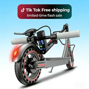 Electric Scooter -19 MPH Max Speed, 8.5''Honeycomb Solid Tires, 350W Motor, 12 Miles Range,Adjustable Speed Foldable Commuter Scooter with Dual Braking System &App Control School Scooters