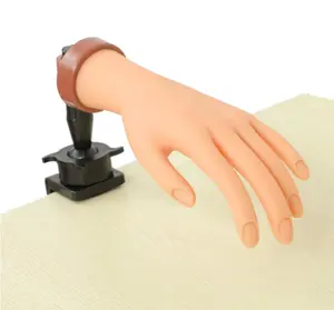 Practice Hand for Acrylic Nails,Mannequin Hands for Nails Practice,Nail Art Hand Nail Training Hand Nail Fake Hand Nail Hand Practice Acrylic Nail Hand 1Pcs Nude Hand