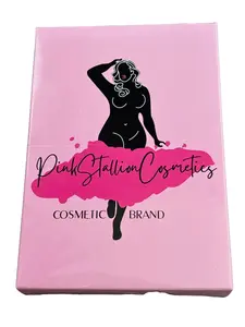 Pink Stallion Cosmetics Lash and Lip Kit- Provides vibrant matte color and  complementing the eyelash style for a coordinated makeup look. Set Gel Lipstick