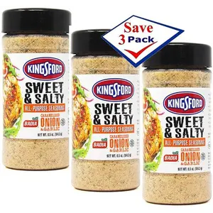 Kingsford Sweet & Salty All Purpose Seasoning 6.5 oz Pack of 3 Flavor Spice