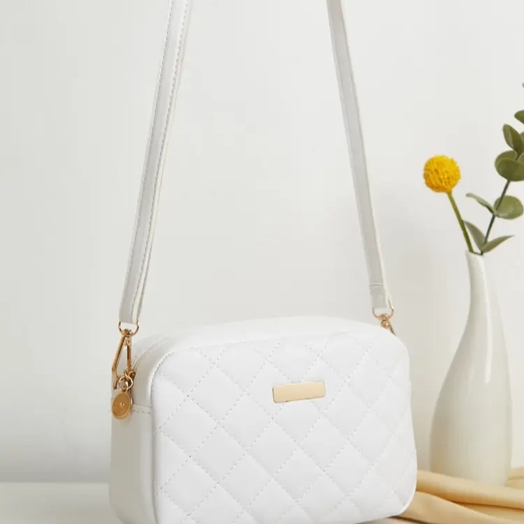 Small white handbag