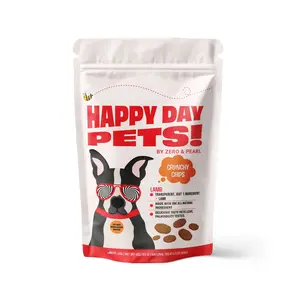Happy Day Pets LAMB Chips 100% Lamb Dog Treats Crunchy Natural High Protein Grain Free for Training & Daily Treats Ideal for Sensitive Dogs