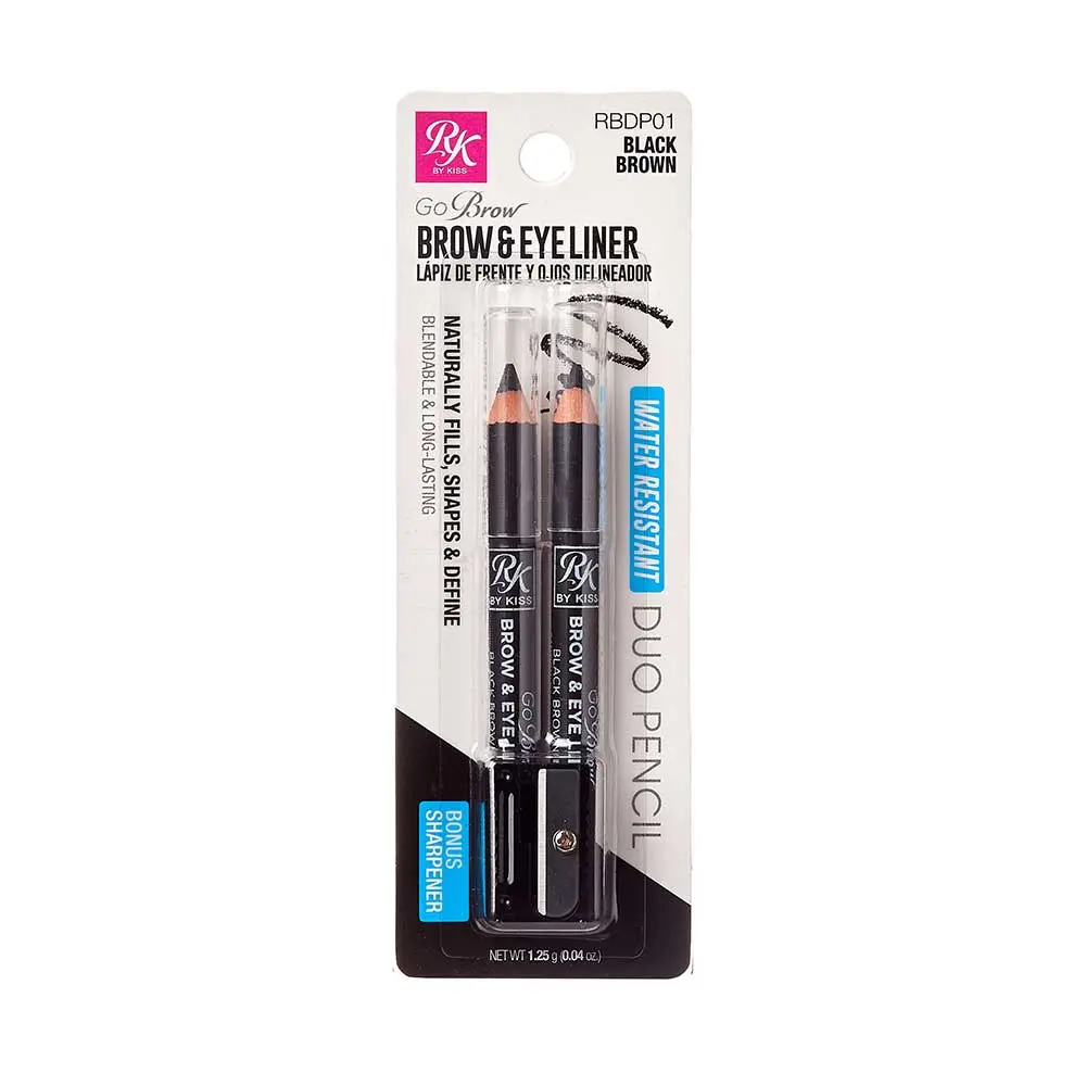 Ruby Kisses Go Brow Duo Pencil Ruby Kisses Go Brow Duo Pencil