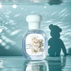 Cute Bear Design Perfume, 1Count Long Lasting Natural Light Fragrance for Women, Daily Use Fragrance for Women & Girls, Perfume for Women, Mini Perfumes
