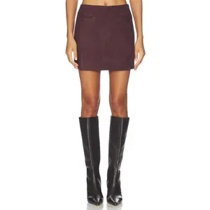 ASTR the Label x REVOLVE Laudine Skirt in Eggplant
