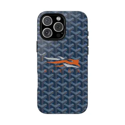 Goyard Blue Iphone Case Goyard Iphone X Case Leather Shop