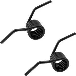 2pcs Metal Handle Extension Spring Accessories Jack Accessory 3 Ton Floor Jack Torsion Handle Return Spring Repair Tool Kit Black