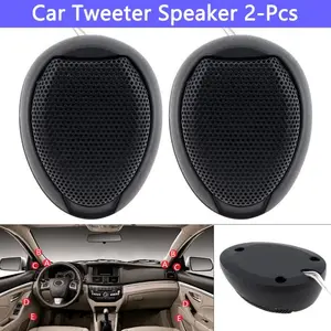 Car Speaker - Universal Audio Upgrade Speaker Diaphragm, Double sided Sticker Quartz Dome Speaker, Used for Car Audio Modification, Car Audio Upgrade | Modern Car Stereo | Durable Speaker, Car Speaker Speaker, Battery Free