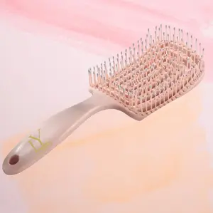 LaYaiBoutique #1187  Detangling Hair Brush - Haircare Tool for Smooth and Frizz-Free Hair, Ideal for Heatless Use