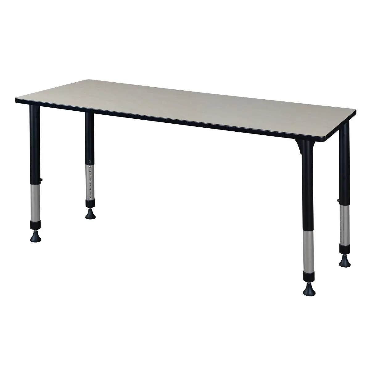 Regency  72 x 30 in. Kee Height Adjustable Classroom Table, Maple
