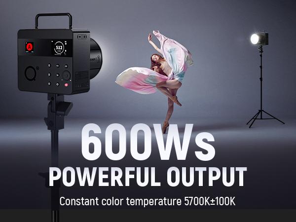 NEEWER Q6 600Ws 2.4G TTL Outdoor Studio Flash App Control, Compatible with Godox, 1/1-1/512, 1/8000 HSS 3000mAh Strobe Light, 30W Bi Color LED Modeling Lamp/400 Full Power Flash/0.01-0.9s Recycle tiktokshopbacktoschool, Filming Light, Studio Video Lightin NEEWER Q6 600Ws 2.4G TTL Outdoor Studio Flash App Control, Compatible with Godox, 1/1-1/512, 1/8000 HSS 3000mAh Strobe Light, 30W Bi Color LED Modeling Lamp/400 Full Power Flash/0.01-0.9s Recycle tiktokshopbacktoschool, Filming Light, Studio Video Lightin