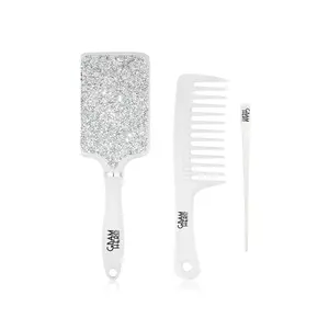 GlamHer "Tangle Ease" Detangling Brush Set