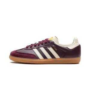 SAMBA OG WMNS "Maroon / Cream White" ID0477 SAMBA OG WMNS "Maroon / Cream White" ID0477