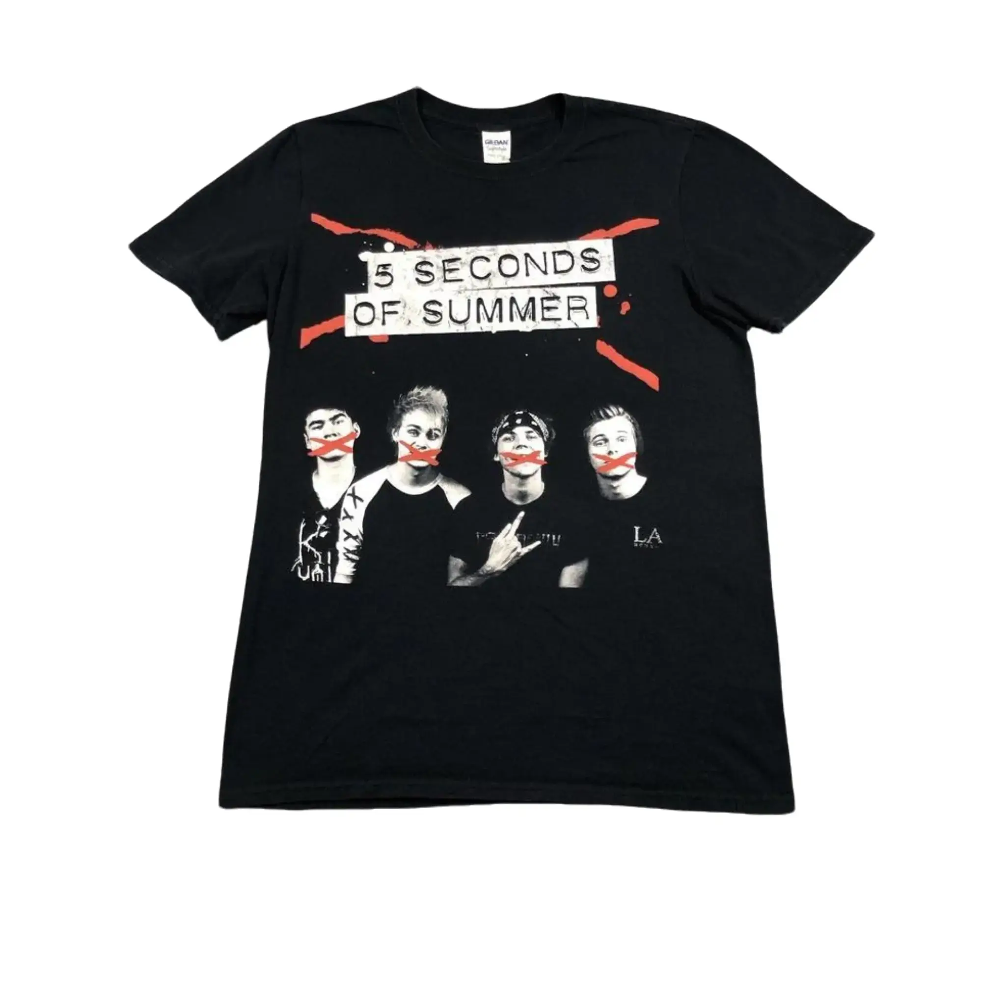 5 Seconds Of Summer Tour Shirt 5SOS Band Tee Music Fan Gift Graphic T-Shirt