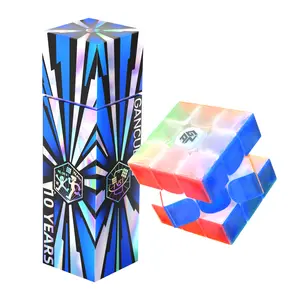 【Official Store】GAN 10th Anniversary Cube 3x3 Magnetic Speed Cube 2x2 Puzzle Toys for Kids Adults Christmas Gifts