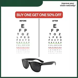 Pinhole Vision Correction Glasses – Naturally Improve Focus & Clarity