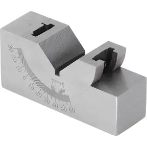 Adjustable High Accuracy Alloy Steel V Block Angle Gauge for Milling Lathe and Milling Machine
