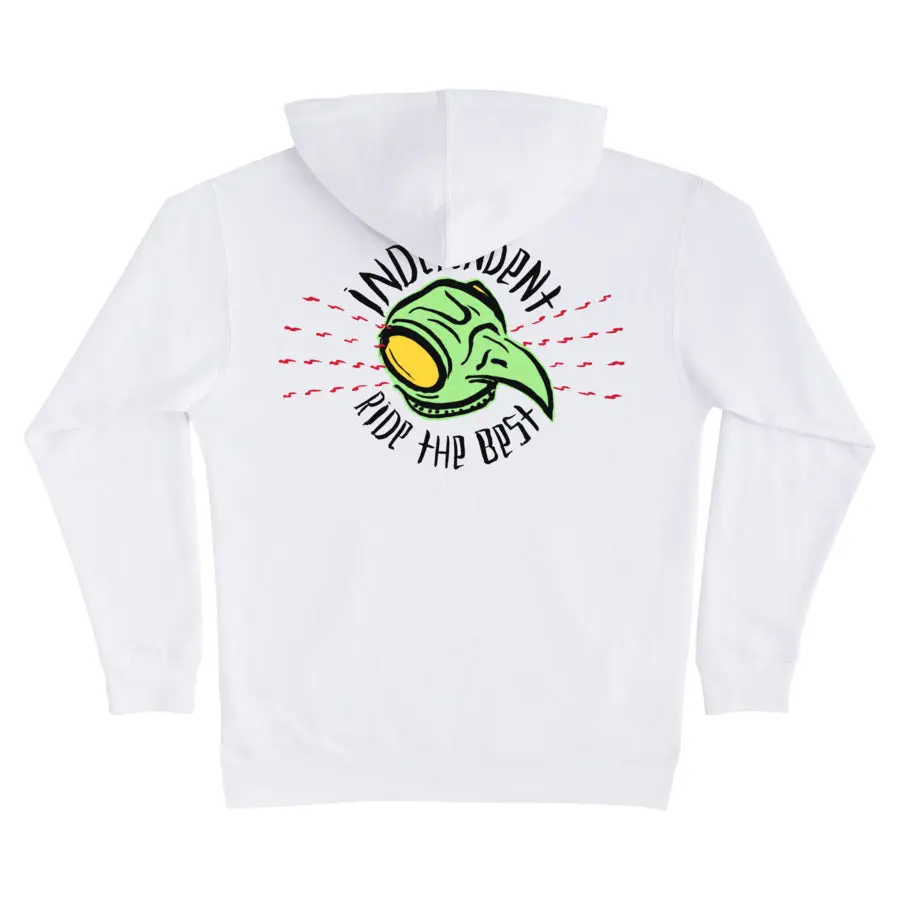 Independent Trucks Hoody Tony Hawk Transmission Pullover White