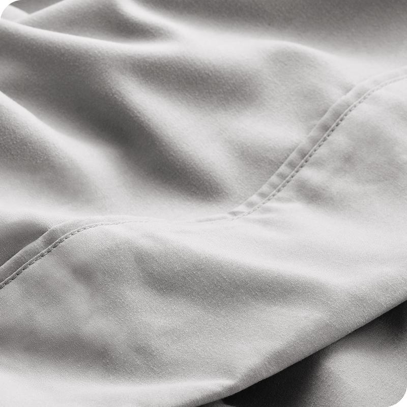 Bare Home Flat Sheet - Ultra-Soft Top Sheet, Double Brushed Microfiber