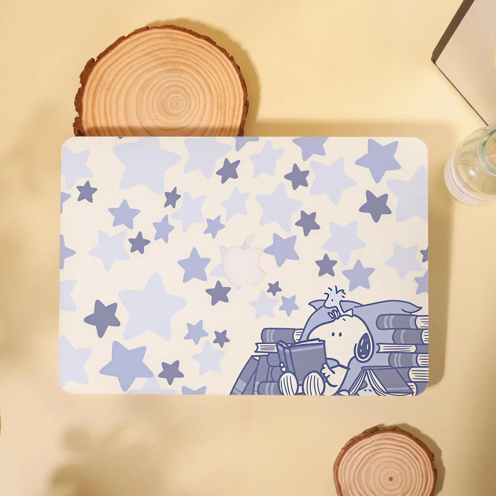 Custom Starry Snoopy MacBook Case Cover for Air 13 15 Mac M4