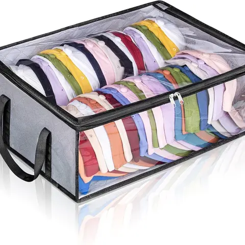 [New Deal] 40 Caps Hat Storage for Baseball Caps, Large Holds up to Wide Hat Organizer for Closet Snapback Holder, Grey