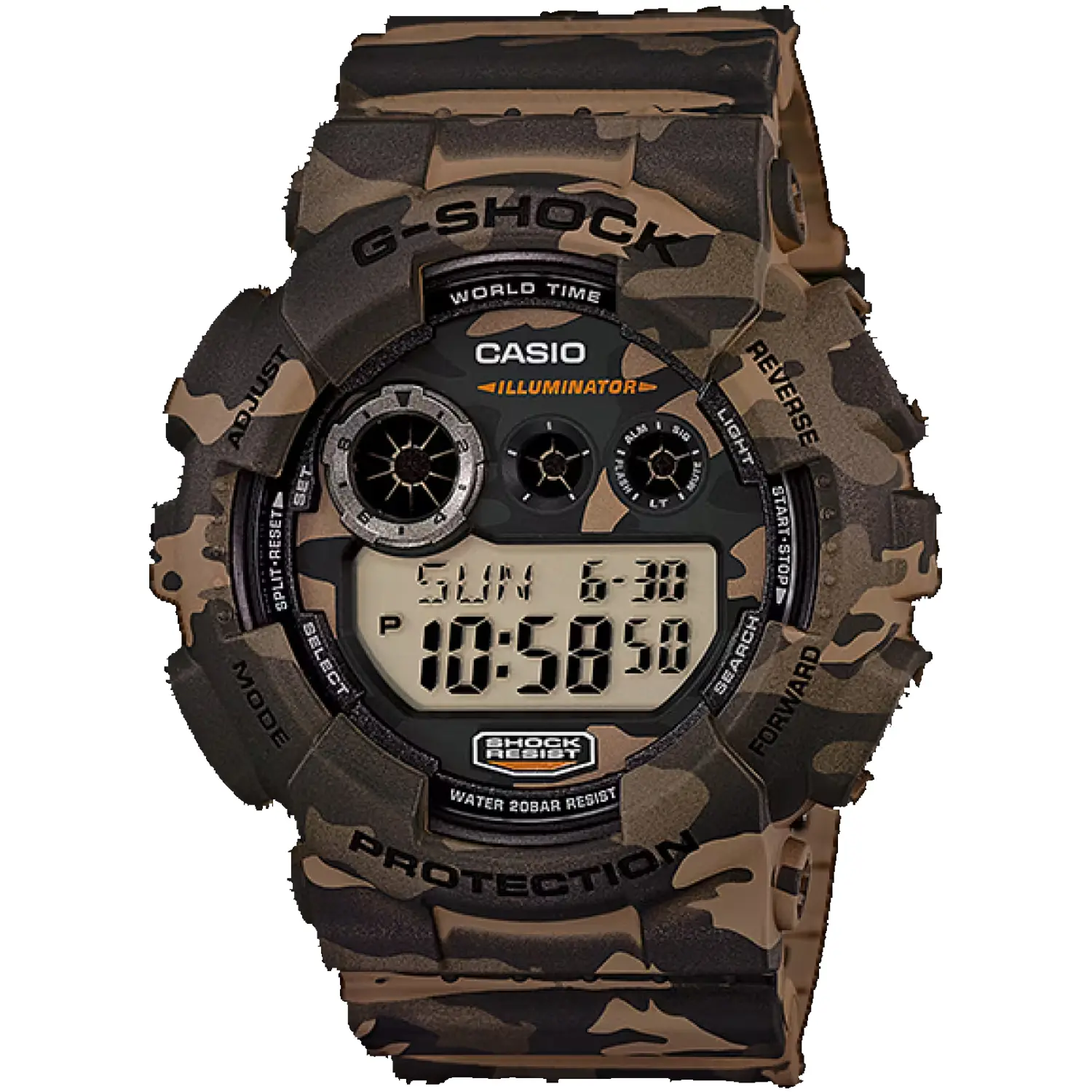 Casio Mens G-Shock GD-120 Series Watch GD120CM-5 Casio Mens G-Shock GD-120 Series Watch GD120CM-5