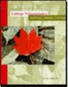 USED-College Trigonometry by Richard N. Aufmann (Hardcover)