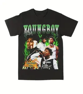 Youth & Adult 90s Style NBa Youngboy MASA Tour 2025 T-shirt, Unisex Rap Hip Hop Shirt, Rapper Tee, Music Merch for Fan, Unisex Y2k Streetwear Tee