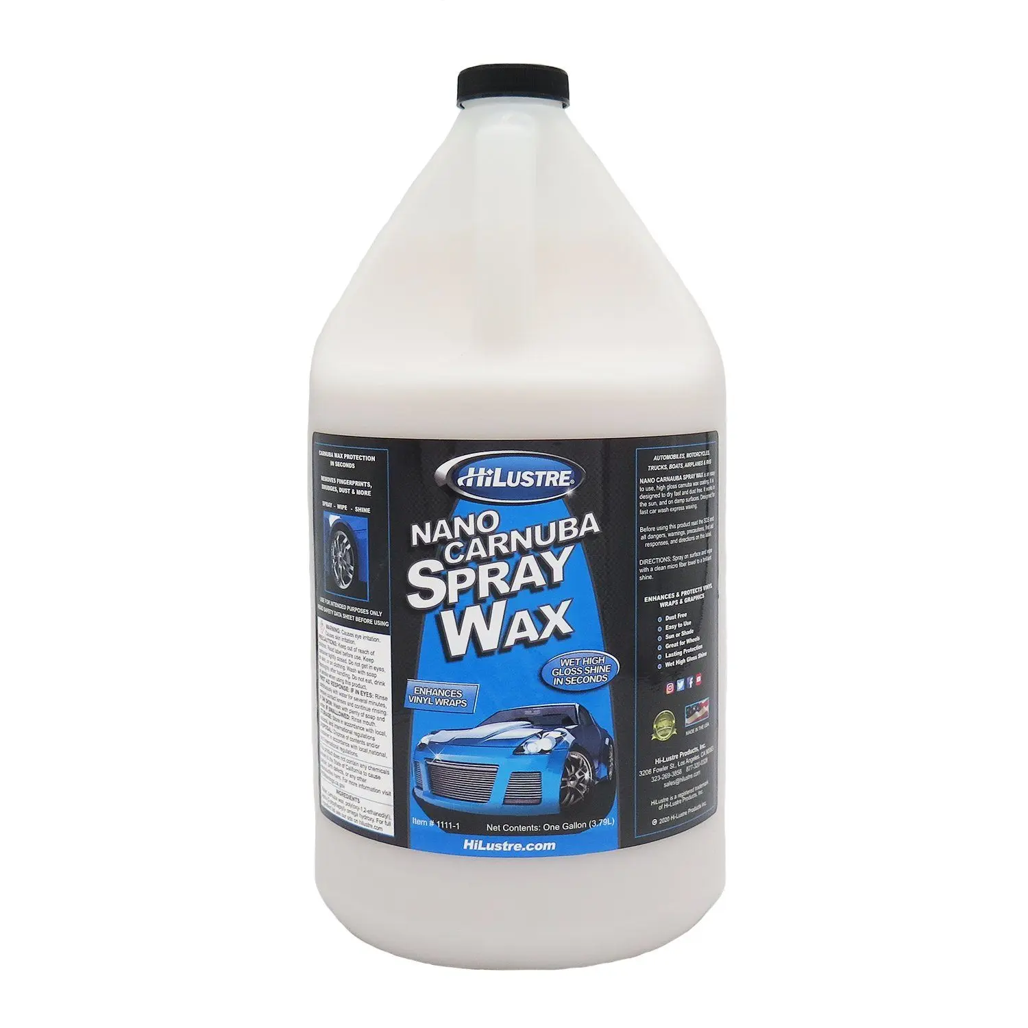 HiLustre® Nano Carnauba Spray Wax