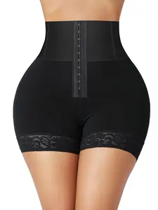 Elastic 3 Bones Support Waist Trainer Shaping Shorts