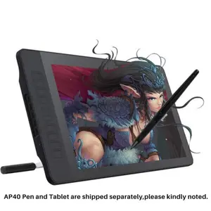 GAOMON PD1560 Graphic Drawing Tablet 15.6 inches Screen Pen Drawing Display Screen with 10 Express Key
