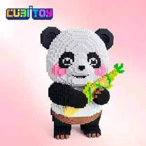 CubiToy Original Series Bamboo Panda (10,960PCS) 3D Micro Building Block Model