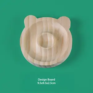 Wooden Bear Bead Design Tray