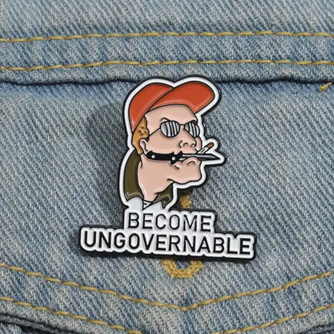Cartoon Character Guy Brooch, Cute Badge for Backpack & Jeans & Jacket, Fashion Accessories for Men & Women, Pin, Alloy Brooch Pin